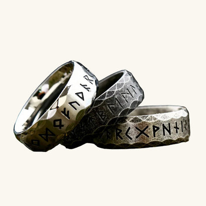 The Elder Futhark Viking Rune Ring