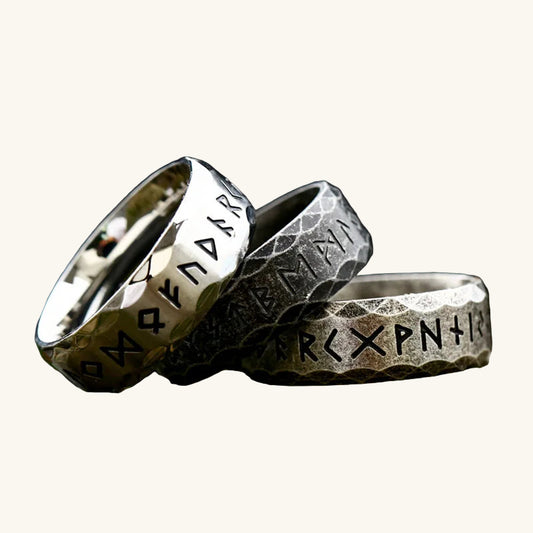 The Elder Futhark Viking Rune Ring