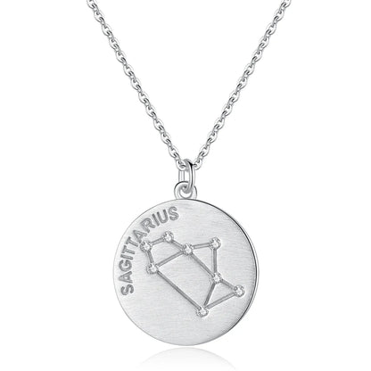 Zodiac Coin Necklace