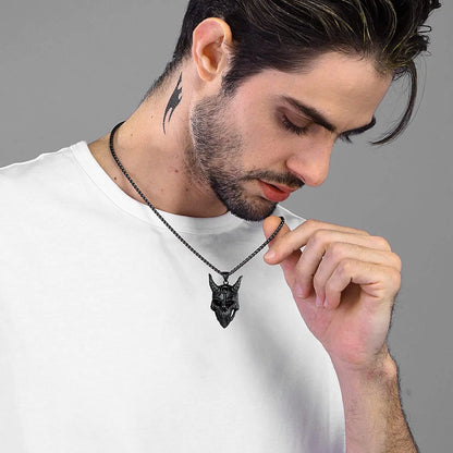 Gothic Baphomet Sigil Necklace