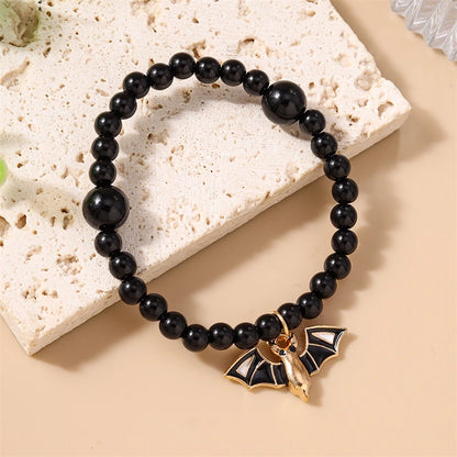 Spooky Cute Halloween Beaded Bracelet