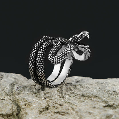The Midgard Serpent Viking Ring
