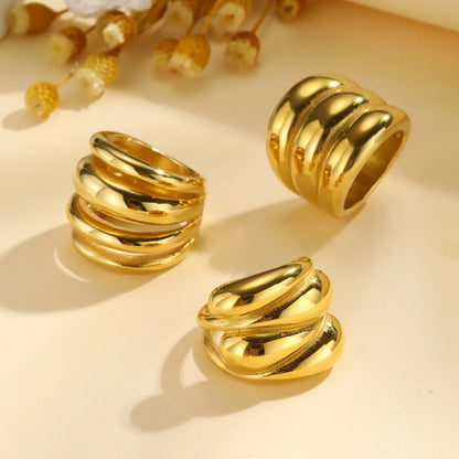 The Chunky Gold Dome Ring