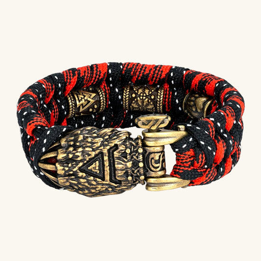 The Viking Berserker's Bear Claw Bracelet