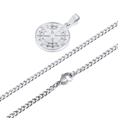 Viking North Star Anchor Medaille