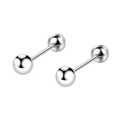 Star Ball Square Stud Earrings