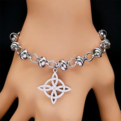 Keltisches Knoten-Schutzamulett-Armband