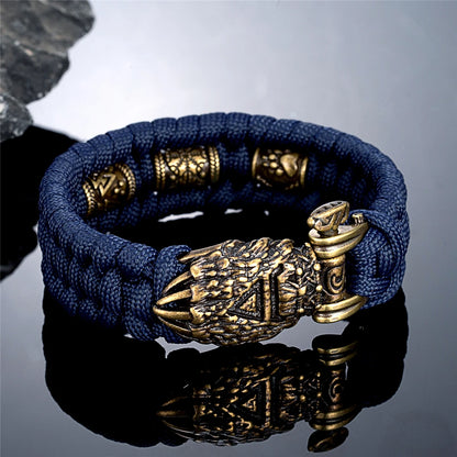 The Viking Berserker's Bear Claw Bracelet