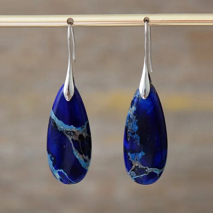 Bohemian Emperor Stone Earrings