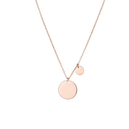 Round Pendant Necklace
