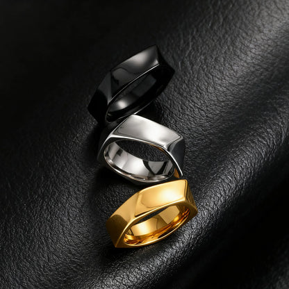 The Geometric Pentagon Ring