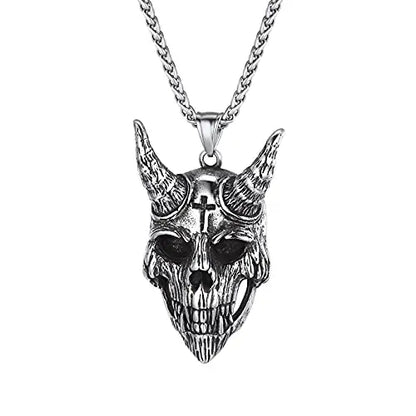 Gothic Baphomet Sigil Necklace