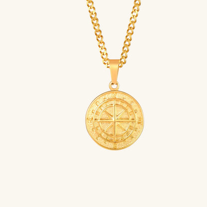 Viking North Star Anchor Medaille