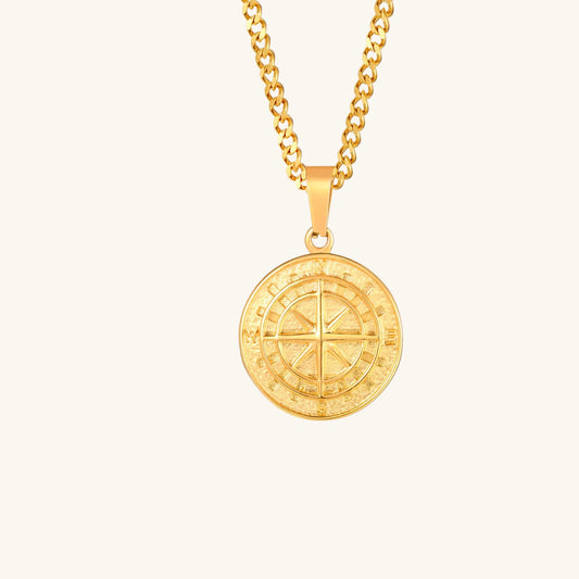 Viking North Star Anchor Medaille