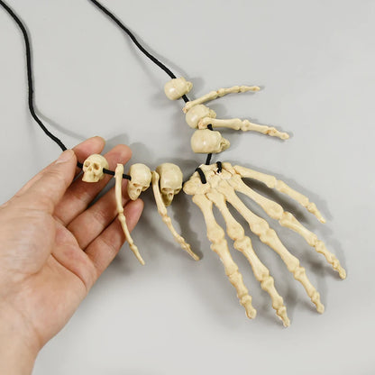 The Skeleton's Grasp Choker Necklace