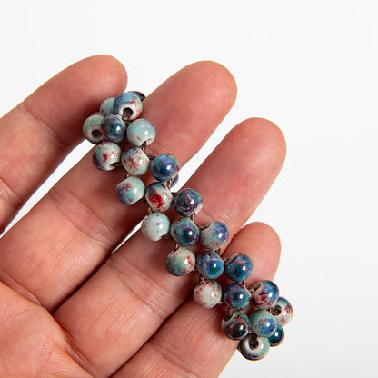 Handmade Ceramic Beaded Bracelet