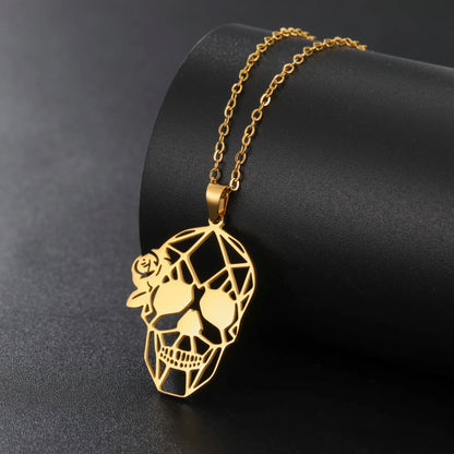 The Dancing Skeleton Charm Necklace