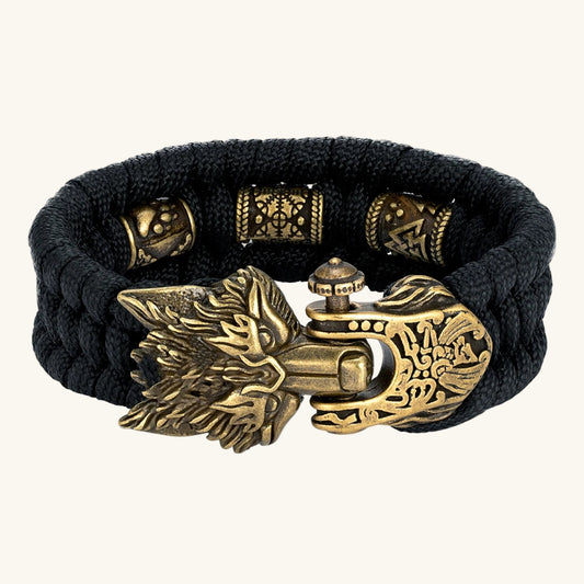 The Viking Jarl's Wolf Bracelet