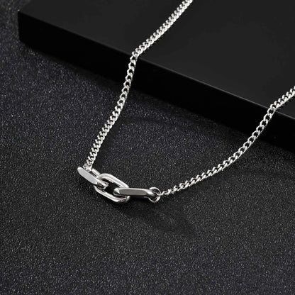 Retro Style Chunky Chain Necklace