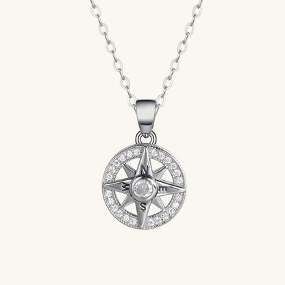 Pointed Star Compass Necklace