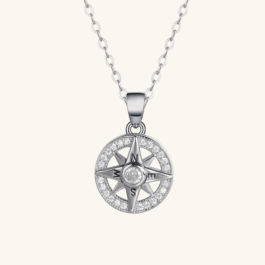 Pointed Star Compass Necklace