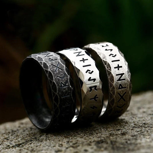 The Elder Futhark Viking Rune Ring