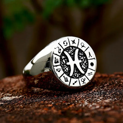 The Zodiac Signet Ring