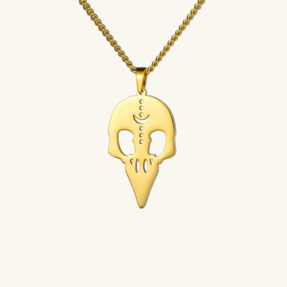 The Dancing Skeleton Charm Necklace
