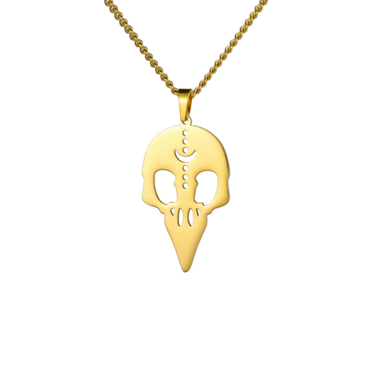 The Dancing Skeleton Charm Necklace