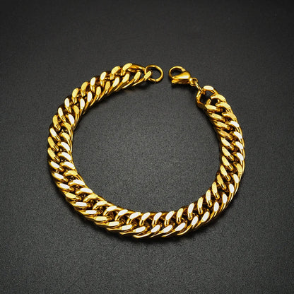10mm Cuban Link Chain Bracelet