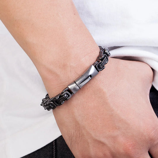 The Viking King's Chain Bracelet
