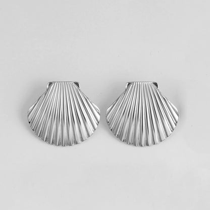 Vintage Muschel &amp; Seestern Tropfen Ohrringe