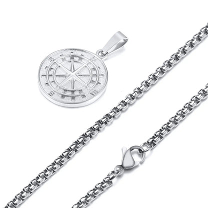 Viking North Star Anchor Medaille
