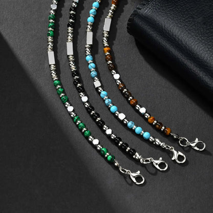 Hybrides Tigerauge-Perlenkettenarmband