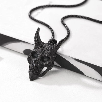 Gothic Baphomet Sigil Necklace