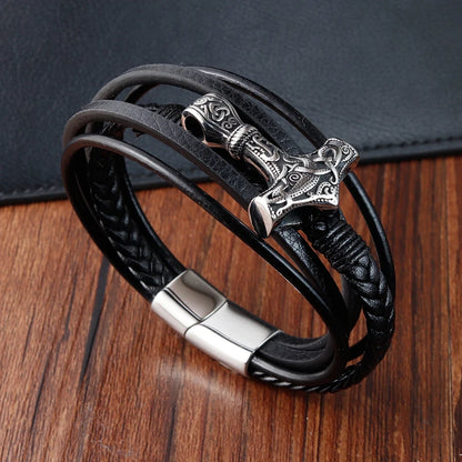 Echtlederarmband mit Magnetverschluss