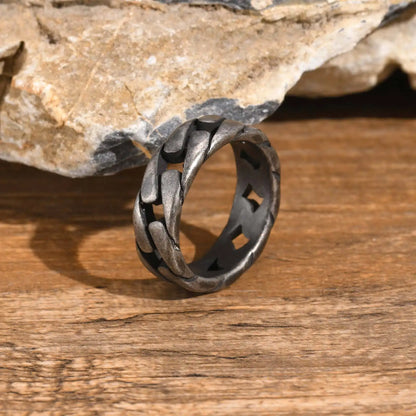 The Classic Cuban Link Ring for Men