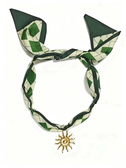 Ocean Scarf Necklace