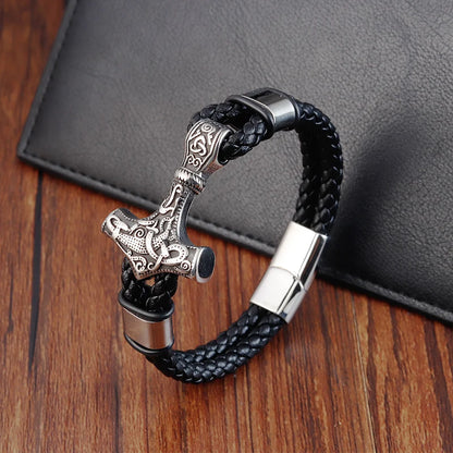 Echtlederarmband mit Magnetverschluss