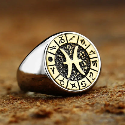 The Zodiac Signet Ring