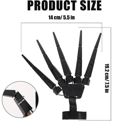 Realistic Articulated Skeleton Fingers