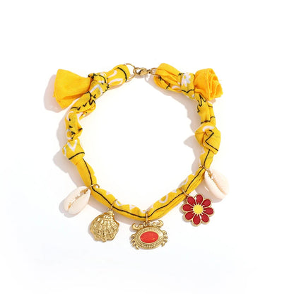 Waterproof Silk-Feel Scarf Anklet