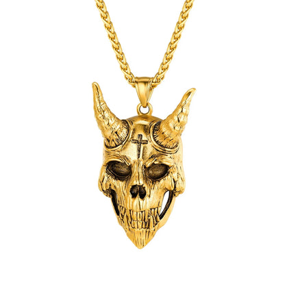 Gothic Baphomet Sigil Necklace