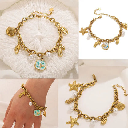 Beach Charm Bracelet