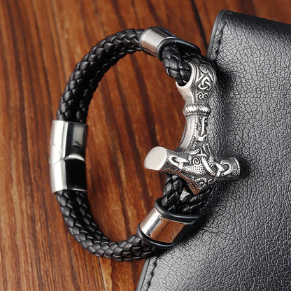 Echtlederarmband mit Magnetverschluss