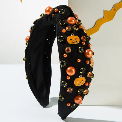 Festive Beaded Halloween Headbands