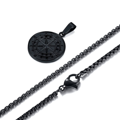 Viking North Star Anchor Medaille
