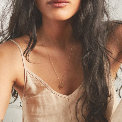 Round Pendant Necklace