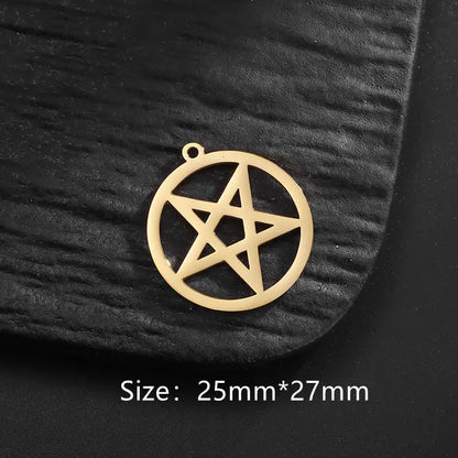 Gothic Pentagram Amulet Necklace
