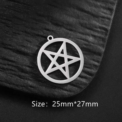 Gothic Pentagram Amulet Necklace